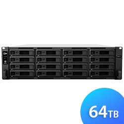 RS4021xs+ 64TB RackStation Synology - Storage NAS SATA/SSD