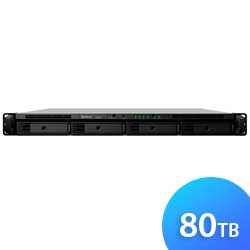 RS820+ 80TB Synology Rackstation - Storage NAS SATA