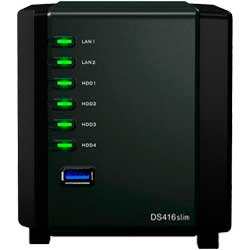 DS416slim Synology DiskStation - Servidor de dados 16TB