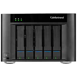 Storage NAS EonStor GSE PRO 205 Infortrend com 5 Baias