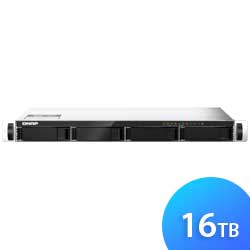 TS-435XeU 16TB Qnap - Servidor NAS 4 Baias p/ HDD SATA/SSD