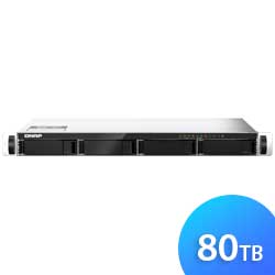 TS-435XeU 80TB Qnap - Servidor NAS 4 Baias p/ HDD SATA/SSD