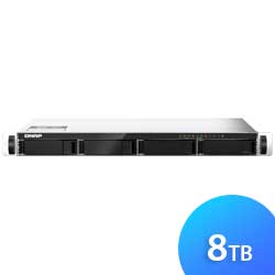 TS-435XeU 8TB Qnap - Servidor NAS 4 Baias p/ HDD SATA/SSD