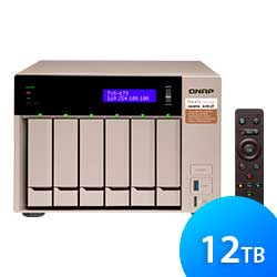 TVS-673 12TB Qnap - Servidor de Backup Corporativo SATA