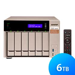 TVS-673 6TB Qnap - Servidor de Backup Corporativo SATA