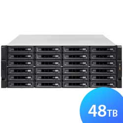 TS-h2483XU-RP 48TB Qnap - Storage NAS 24 Baias HDD/SSD SATA