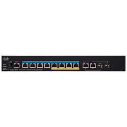 SG350X-8PMD Cisco - Switch Gerenciável 8 portas LAN 2,5G PoE