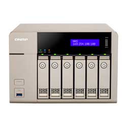 Storage NAS para 6 Discos - Qnap TVS-663