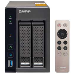 TS-253A 10TB Qnap - Storage NAS 2 baias p/ hard disks SATA