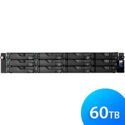 AS6212RD 60TB Asustor - NAS 12 Bay Storage Rackmount SATA