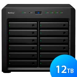 Storage NAS 12 baias Diskstation - Synology DS3617XS 12TB