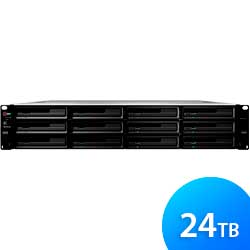 Storage NAS 12 baias RS3614XS+ 24TB