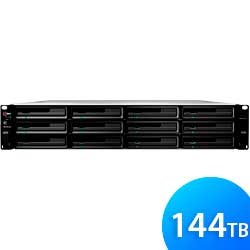 Synology RS3617xs - Storage NAS 72TB 12 Baias Rackstation SATA