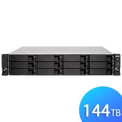 Storage NAS para 12 Discos - Qnap TS-1232XU-RP 144TB