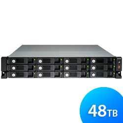TS-1253U-RP - Storage NAS Rack 12 HDs 48TB Qnap