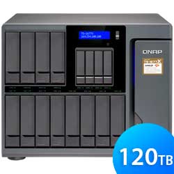 Storage NAS 12 baias TS-1677X 120TB