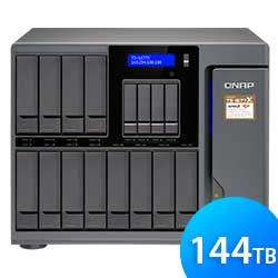 Qnap TS-1677X 144TB - Storage NAS 12 baias hot-swappable