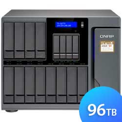 Storage NAS 12 baias TS-1677X 96TB