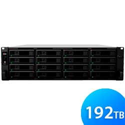 RS4017xs+ 192TB Synology - Rackmount NAS Storage Rackstation SATA