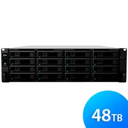 RS4017xs+ 48TB Synology - Rackmount Storage Enterprise SATA 