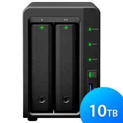 DS718+ Synology Diskstation - Storage NAS 2 Baias até 10TB