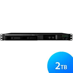 RS214 Synology RackStation - Storage NAS 2 Baias até 2TB