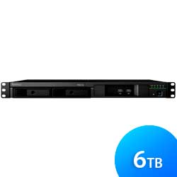 RS214 Synology RackStation - Storage NAS 2 Baias até 6TB