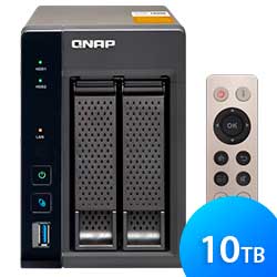 TS-253A 10TB Qnap - Storage NAS 2 baias SATA