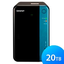 TS-253Be 20TB Qnap - Storage NAS doméstico 2 baias SATA