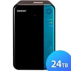 TS-253Be 24TB Qnap - Storage NAS doméstico 2 baias SATA