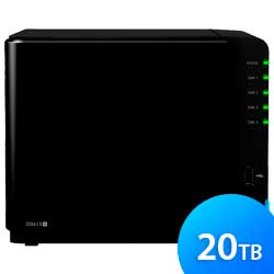 Storage NAS 4 baias DS415+ 20TB