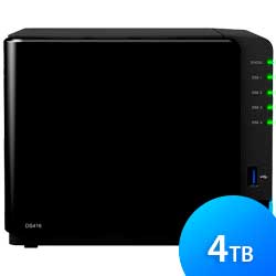 Storage NAS 4 baias - Synology DS416 4TB