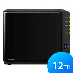 Storage NAS 4 baias DS416PLAY 12TB