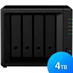 DS418 Synology Diskstation - Storage NAS 4 Baias até 4TB