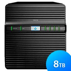 Storage NAS 4 baias DS418J 8TB