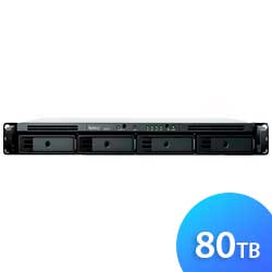 RS422+ 80TB Synology RackStation - Storage NAS 4 Baias SATA