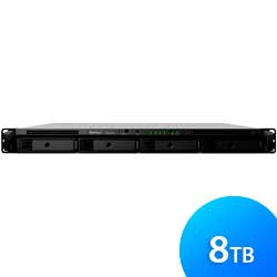 Storage NAS 4 baias - Synology Rackstation RS818RP+ 8TB