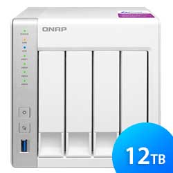 Storage NAS 4 baias TS-431P 12TB