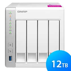 TS-431P2 12TB Qnap - Storage NAS 4 baias SATA