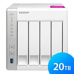 TS-431P2 20TB Qnap - Storage NAS 4 baias SATA