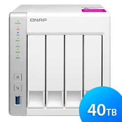 TS-431P2 40TB Qnap - Storage NAS 4 baias SATA