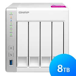 TS-431P2 8TB Qnap - Storage NAS 4 baias SATA