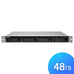 TS-431XU 48TB Qnap - Storage NAS 4 baias SATA rackmount