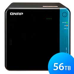 Storage NAS 4 baias TS-453BE 56TB