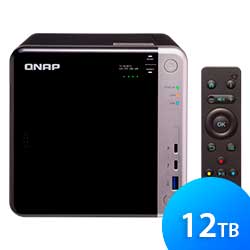 TS-453BT3 12TB Qnap - Storage NAS 4 baias Thunderbolt 3 com 10GbE