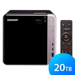 TS-453BT3 20TB Qnap - Storage NAS 4 baias Thunderbolt 3 com 10GbE