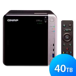 TS-453BT3 40TB Qnap - Storage NAS 4 baias Thunderbolt 3 com 10GbE