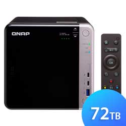 TS-453BT3 72TB Qnap - Storage NAS 4 baias Thunderbolt 3 com 10GbE