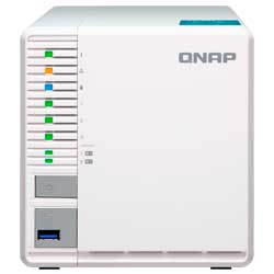 Qnap TS-351 36TB - Storage NAS com 3 baias easy-swappable, RAID 0/1/5