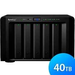 Storage NAS 5 baias DS1515 40TB